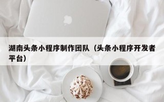 府谷湖南头条小程序制作团队（头条小程序开发者平台）